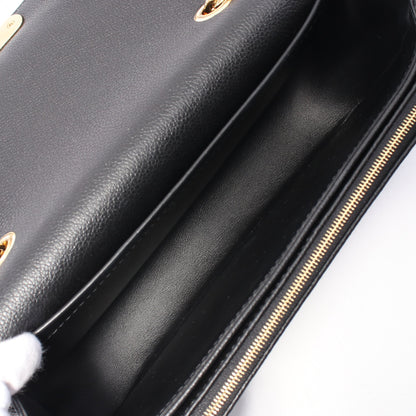 マルソー モノグラムアンプラント ノワール チェーンショルダーバッグ レザー ブラック ルイヴィトン バッグ LOUIS VUITTON