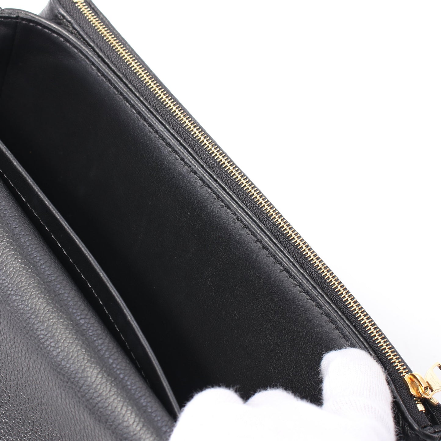 マルソー モノグラムアンプラント ノワール チェーンショルダーバッグ レザー ブラック ルイヴィトン バッグ LOUIS VUITTON