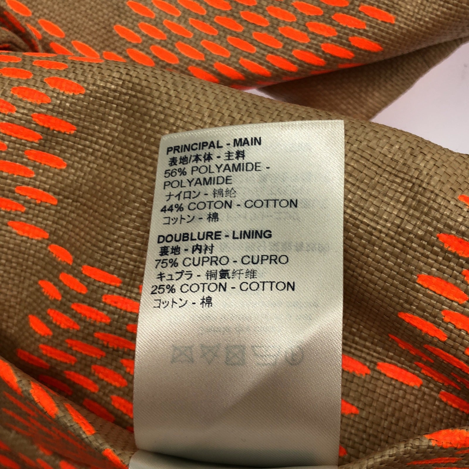コート コート ナイロン オレンジ ルイヴィトン アウター LOUIS VUITTON