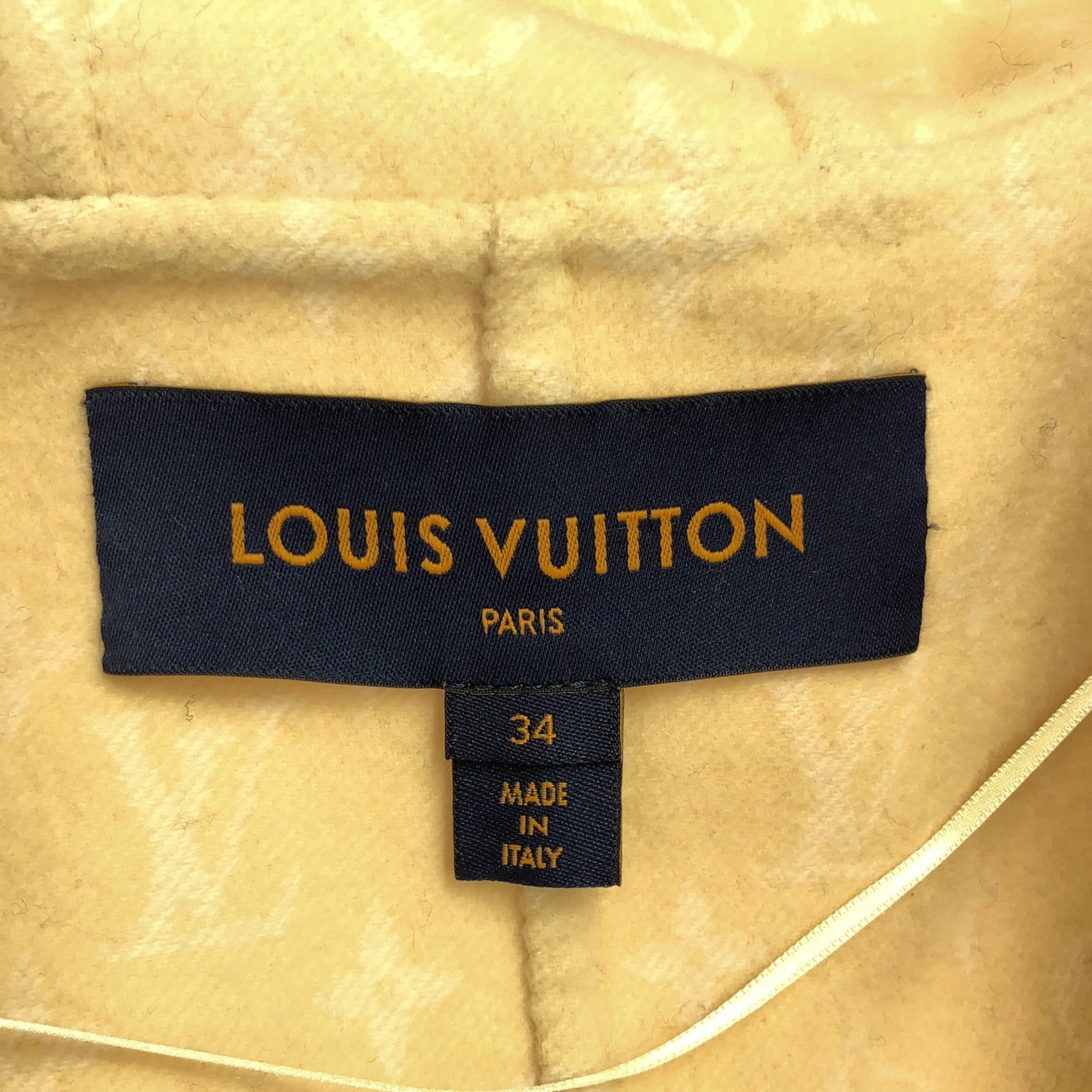 コート コート ウール イエロー ルイヴィトン アウター LOUIS VUITTON