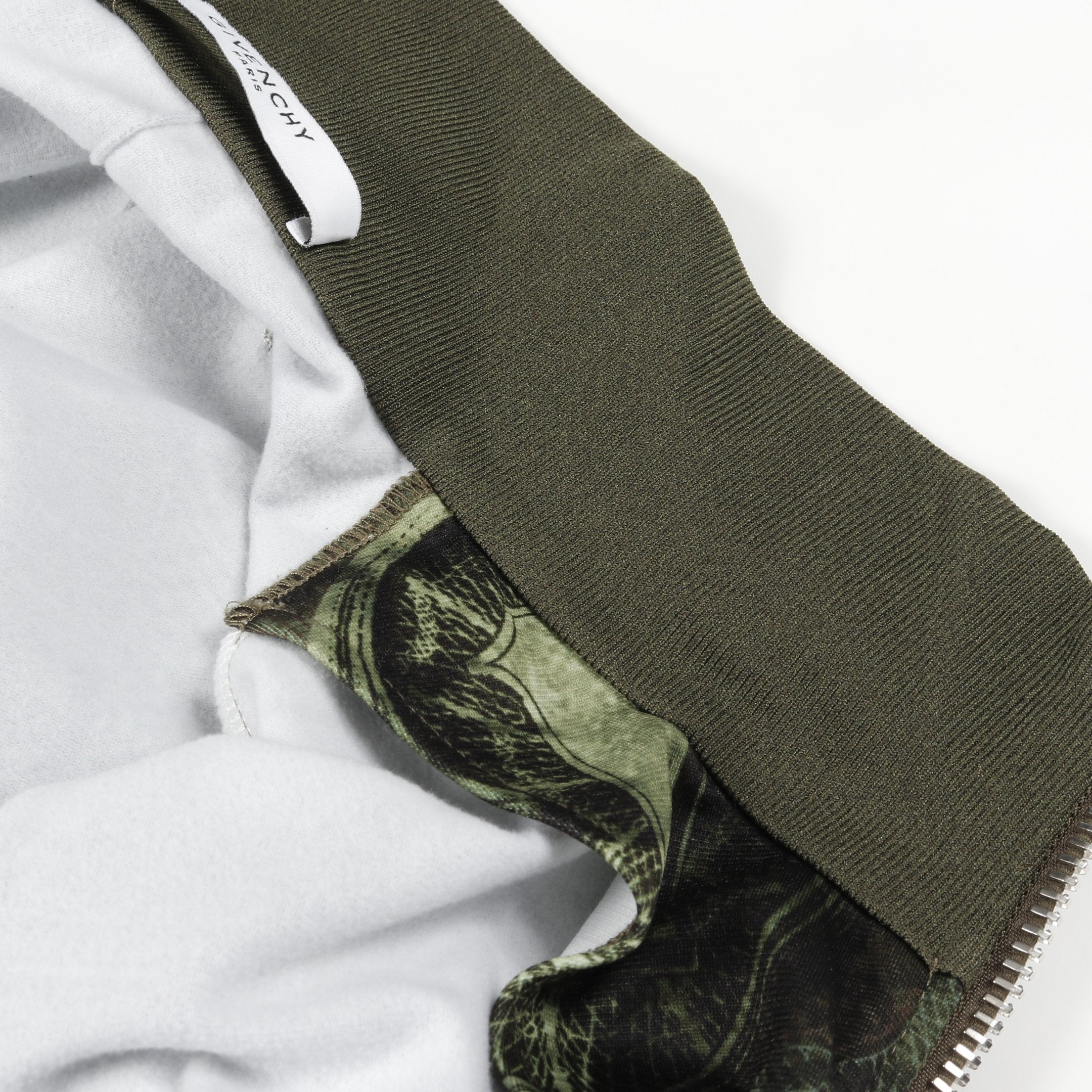 ジップアップジャケット ブルゾン 総柄 カーキグリーン ジバンシィ – RECLO