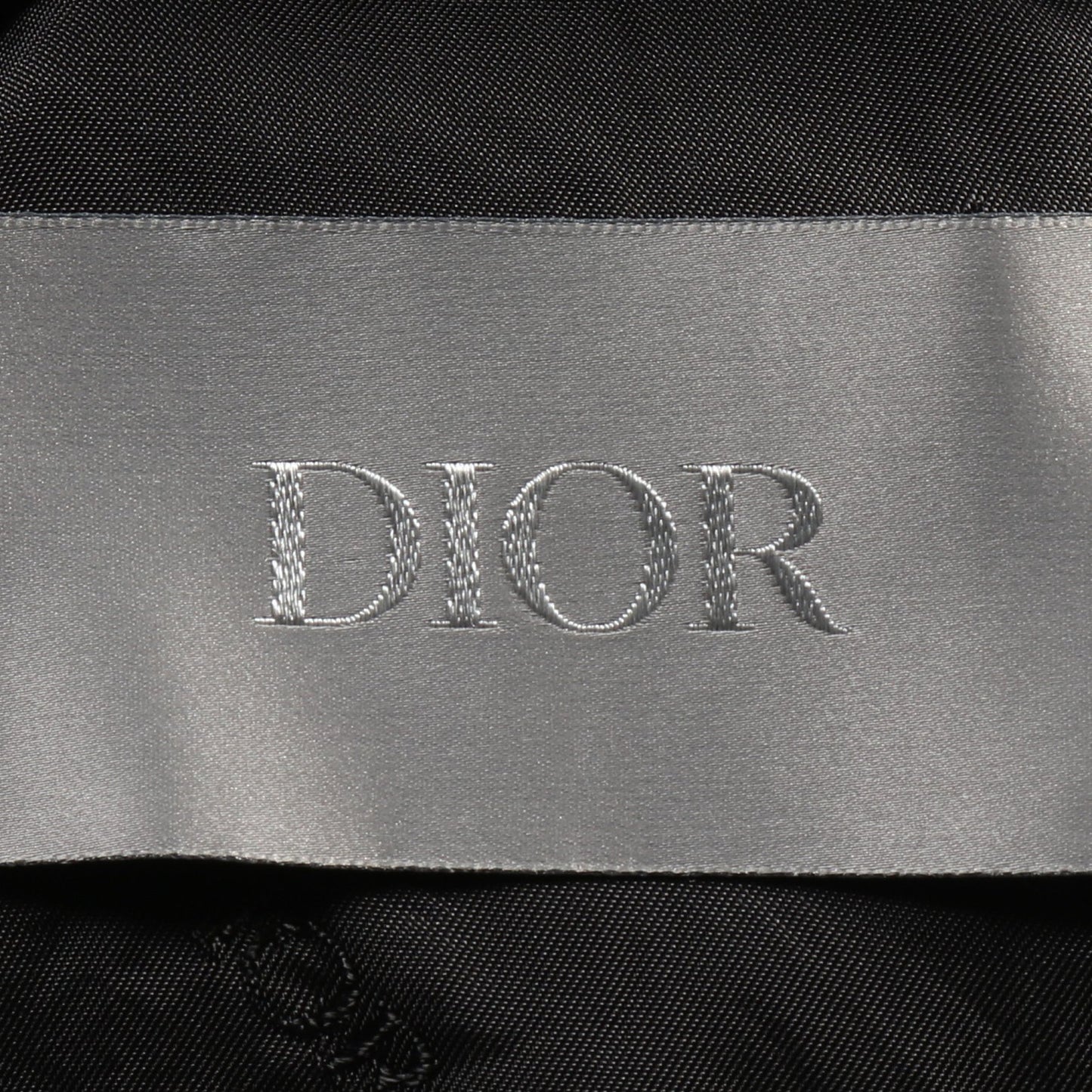 DIOR × KENNY SCHARF ジップアップ ブルゾン ロゴ刺繍 ナイロン カーキグリーン フード付き クリスチャンディオール アウター Christian Dior