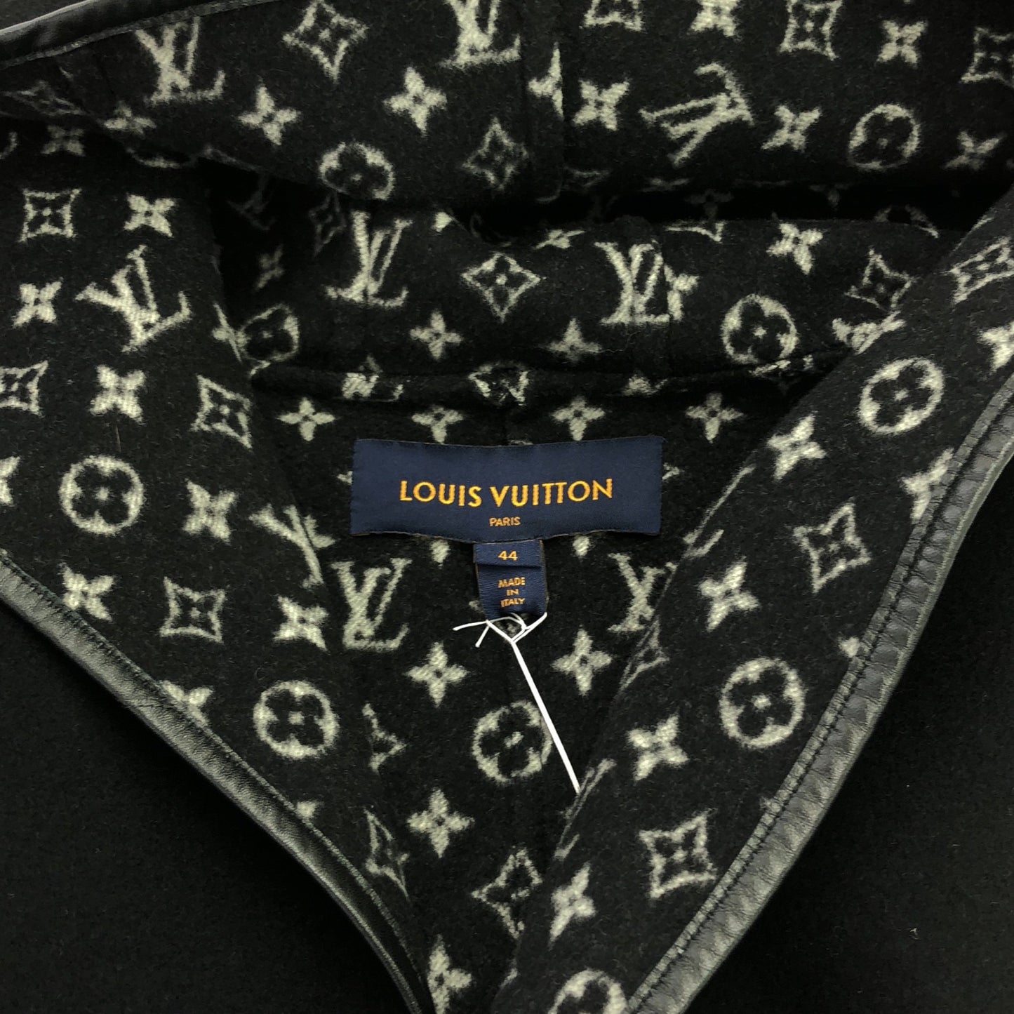 コート コート ウール ブラック ルイヴィトン アウター LOUIS VUITTON