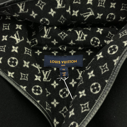 コート コート ウール ブラック ルイヴィトン アウター LOUIS VUITTON