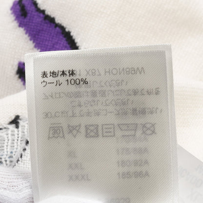 シスルインターシャプル ニット ウール アイボリー マルチカラー ルイヴィトン トップス LOUIS VUITTON