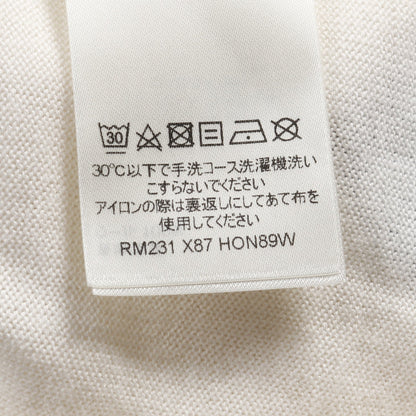 シスルインターシャプル ニット ウール アイボリー マルチカラー ルイヴィトン トップス LOUIS VUITTON