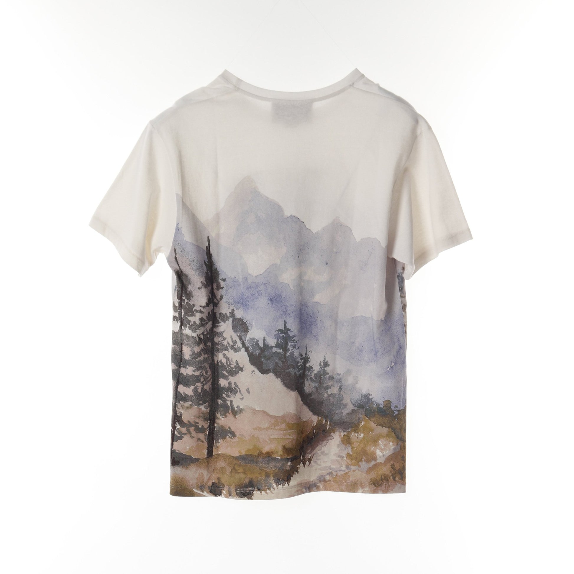 GUCCI × THE NORTH FACE ロゴ フォレスト Tシャツ クルーネック コットン ホワイト マルチカラー グッチ トップス GUCCI
