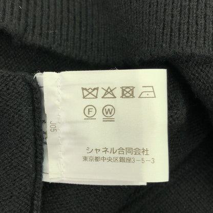 カーディガン カーディガン カシミヤ ブラック シャネル トップス CHANEL
