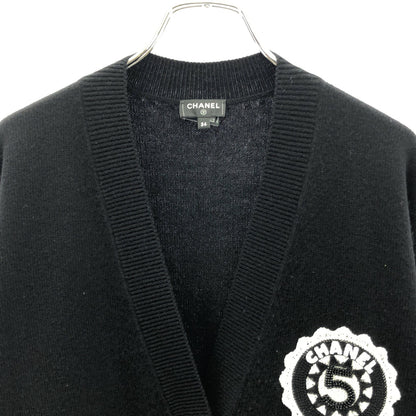 カーディガン カーディガン カシミヤ ブラック シャネル トップス CHANEL