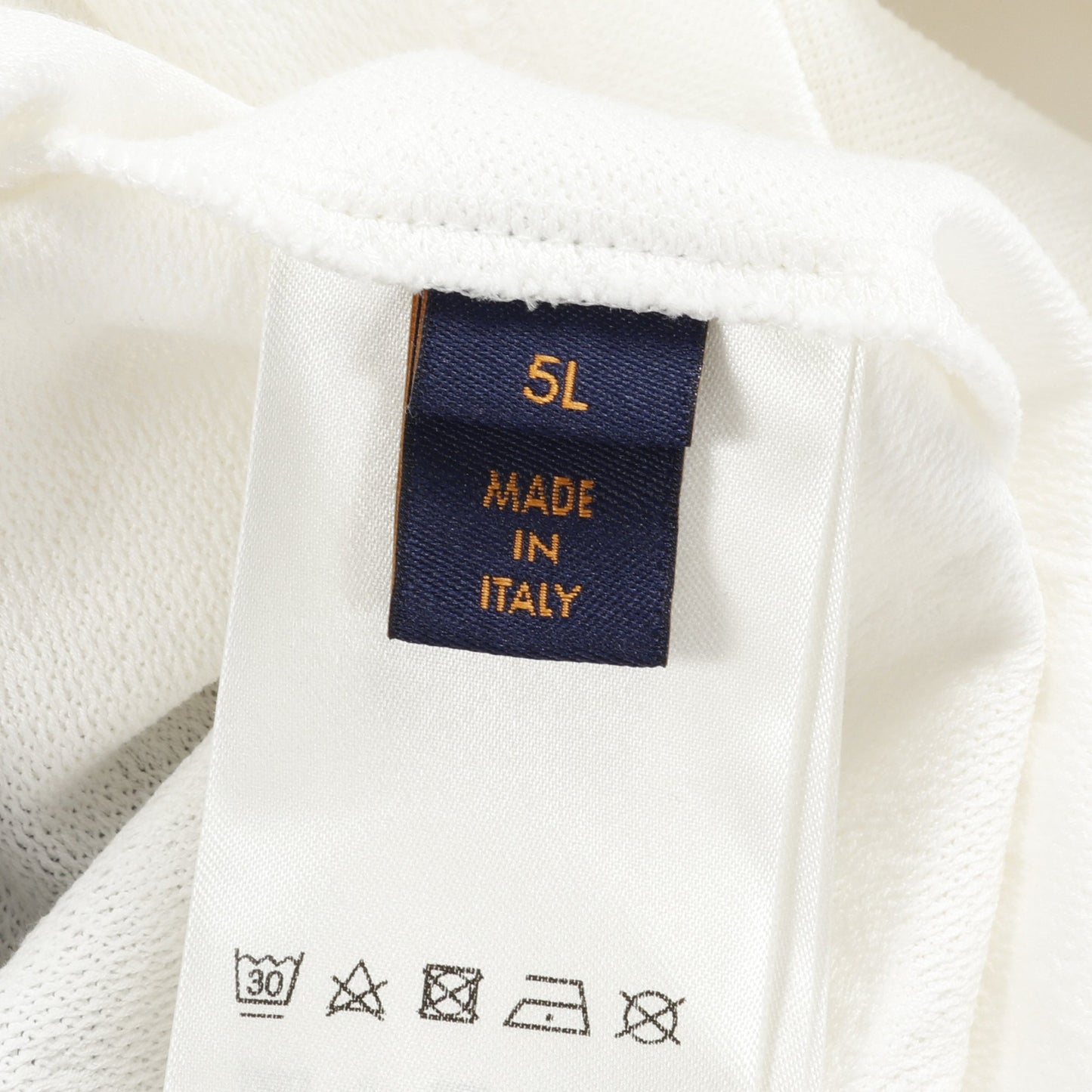 モノグラム Tシャツ ボタニカル柄 コットン ホワイト ネイビー 24SS ルイヴィトン トップス LOUIS VUITTON