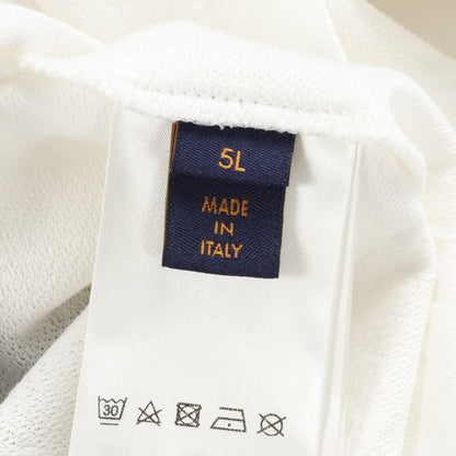 モノグラム Tシャツ ボタニカル柄 コットン ホワイト ネイビー 24SS ルイヴィトン トップス LOUIS VUITTON