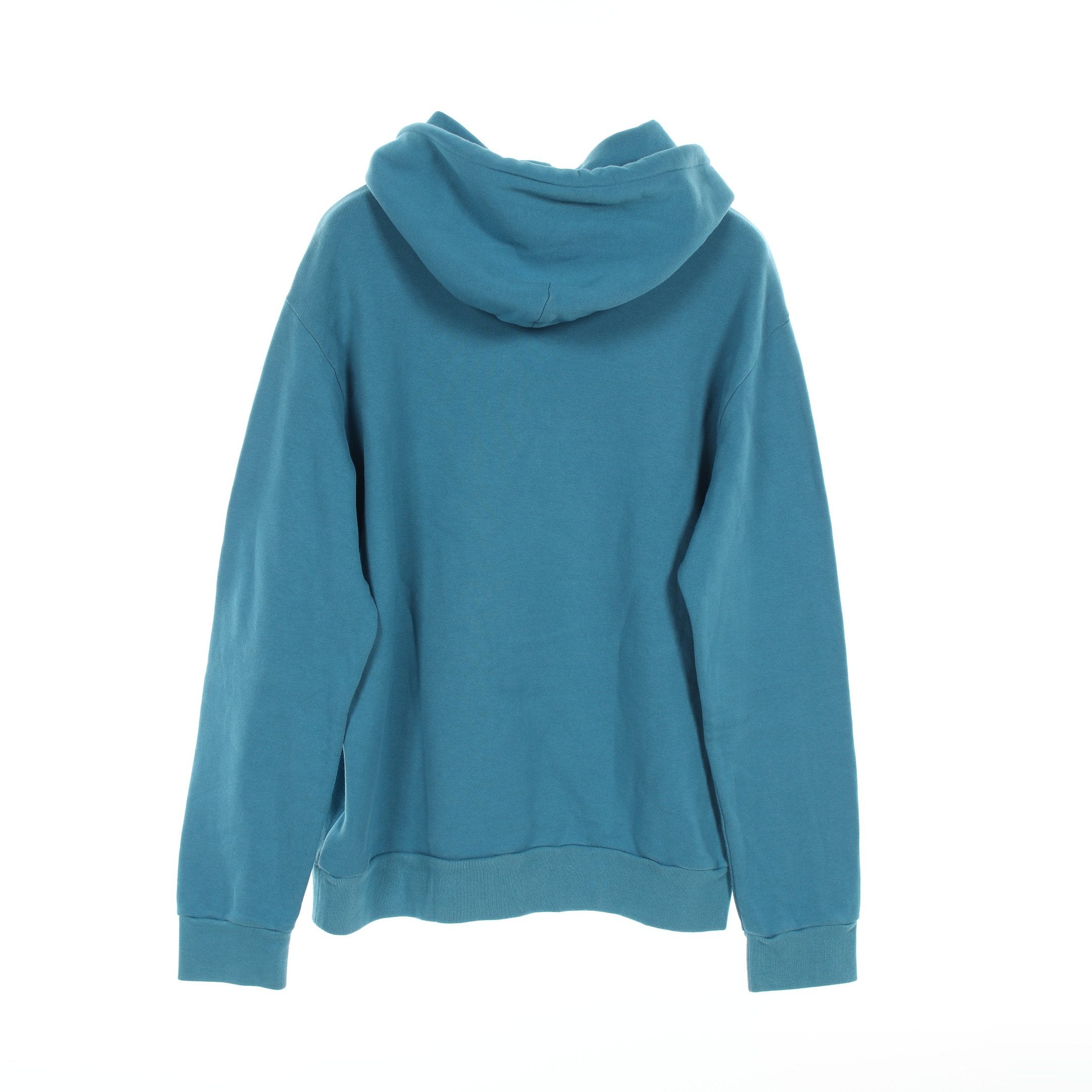 プルオーバーパーカー ロゴ刺繍 コットン ブルーグリーン ルイヴィトン