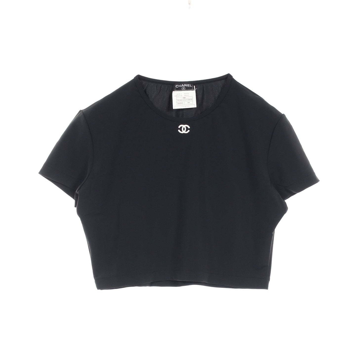ココマーク カットソー ナイロン ブラック シャネル トップス CHANEL