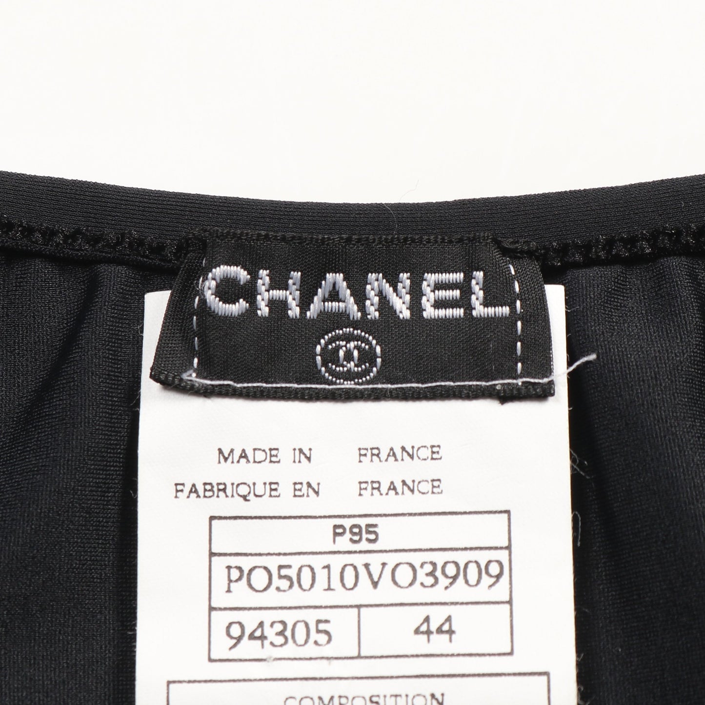ココマーク カットソー ナイロン ブラック シャネル トップス CHANEL