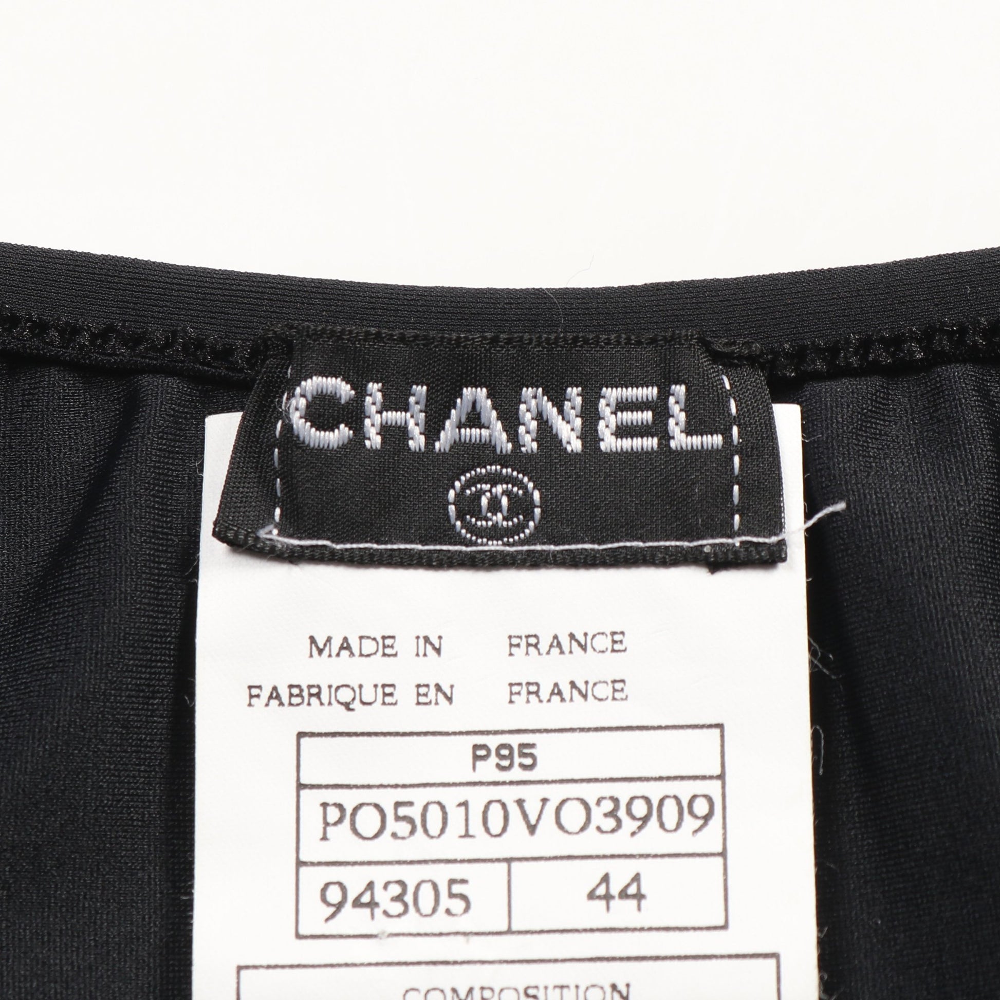 ココマーク カットソー ナイロン ブラック シャネル トップス CHANEL