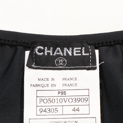 ココマーク カットソー ナイロン ブラック シャネル トップス CHANEL
