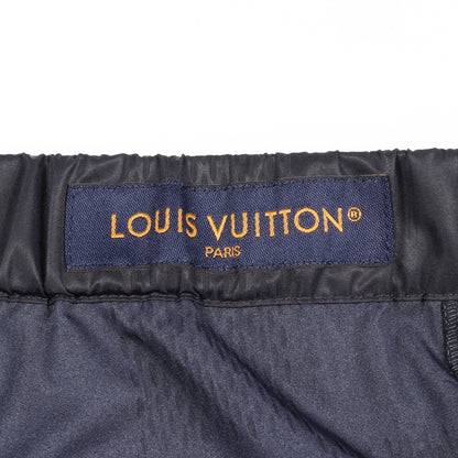 ダミエ イージーパンツ ジョガーパンツ ネイビー ブラック ルイヴィトン ボトムス LOUIS VUITTON