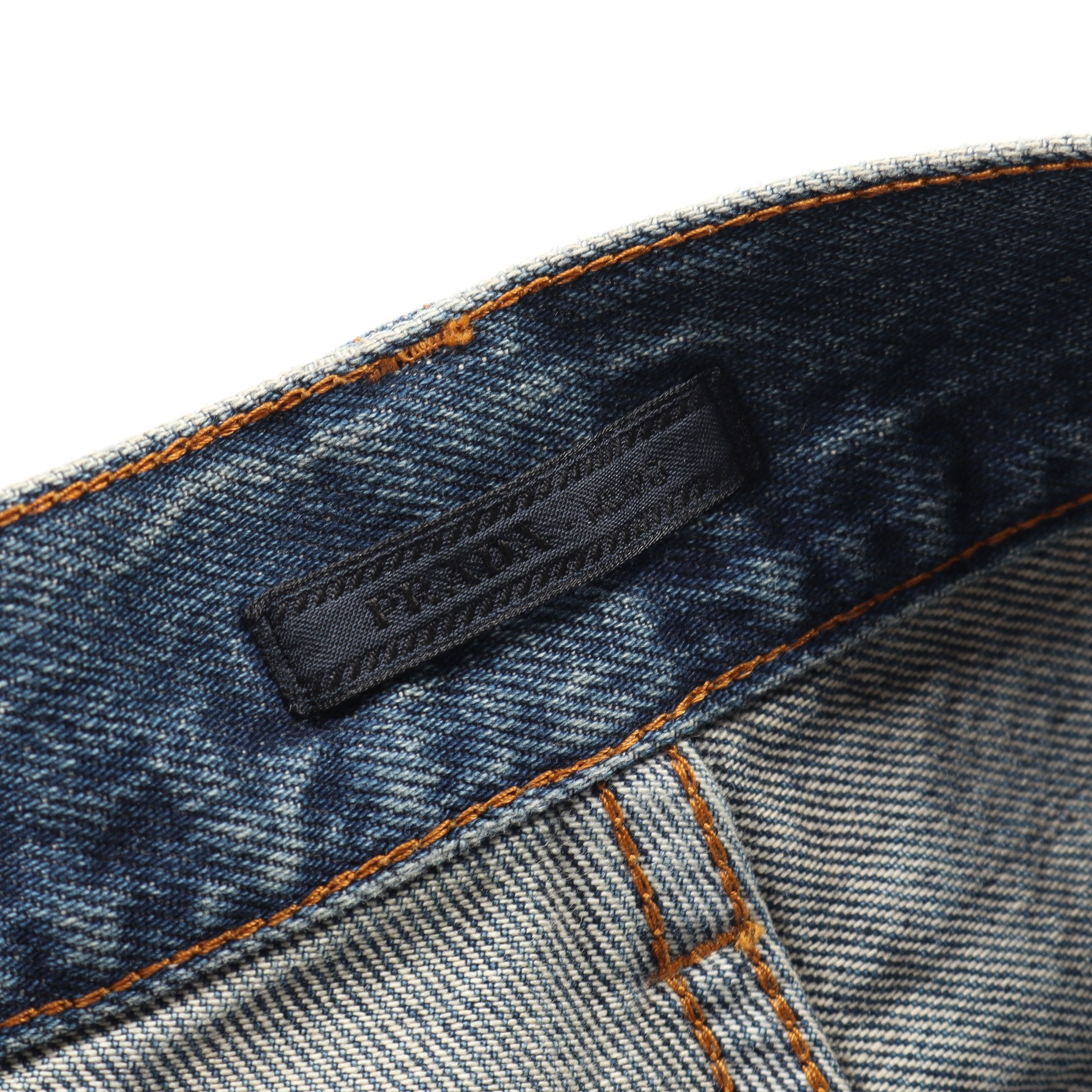 PRADA プラダ インディゴ デニムパンツ ブーツカット 27 ブルー PRADA プラダ インディゴ デニムパンツ ブーツカット 27 ブルー