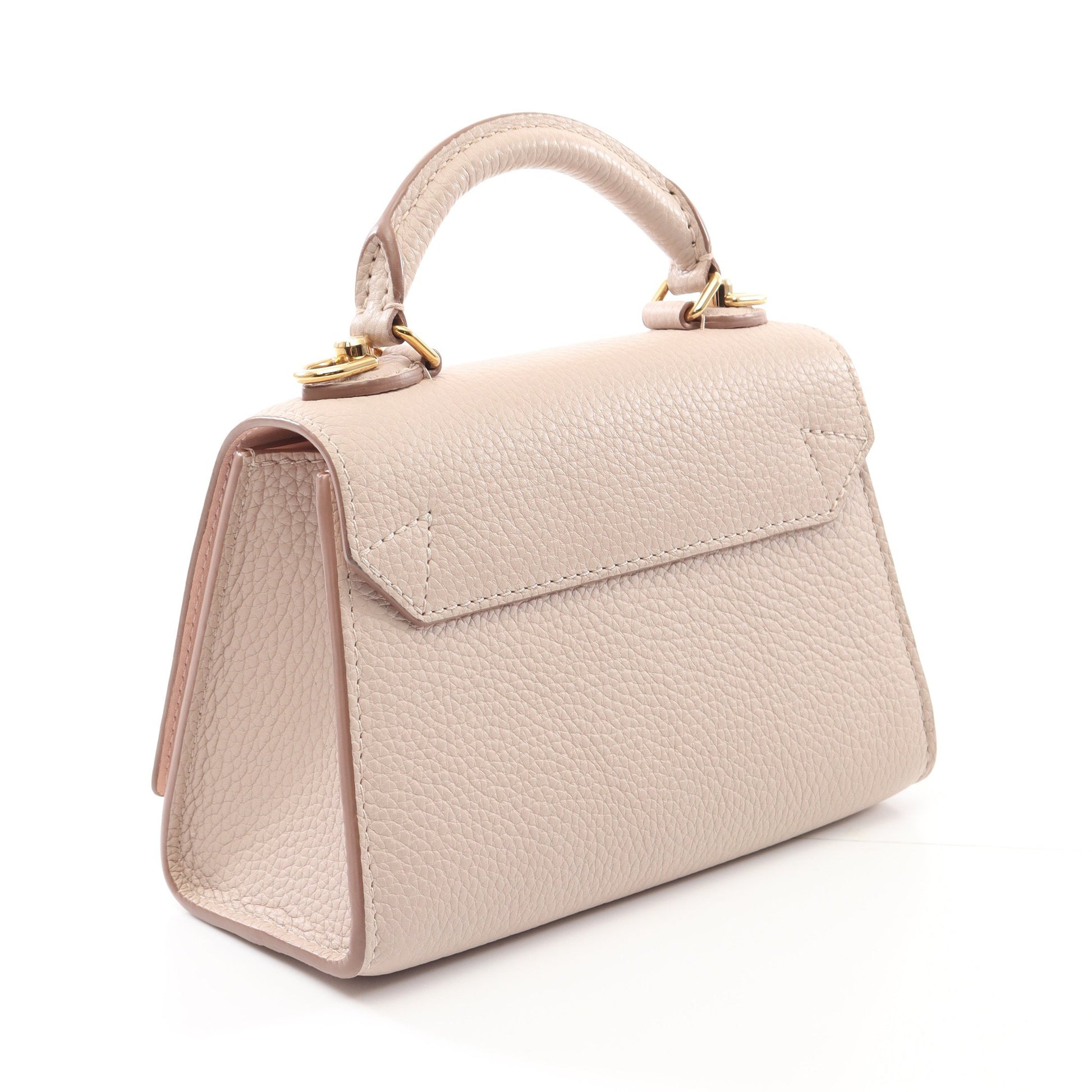 ツイスト ワンハンドル BB グレージュ ハンドバッグ レザー グレーベージュ 2WAY ルイヴィトン バッグ LOUIS VUITTON