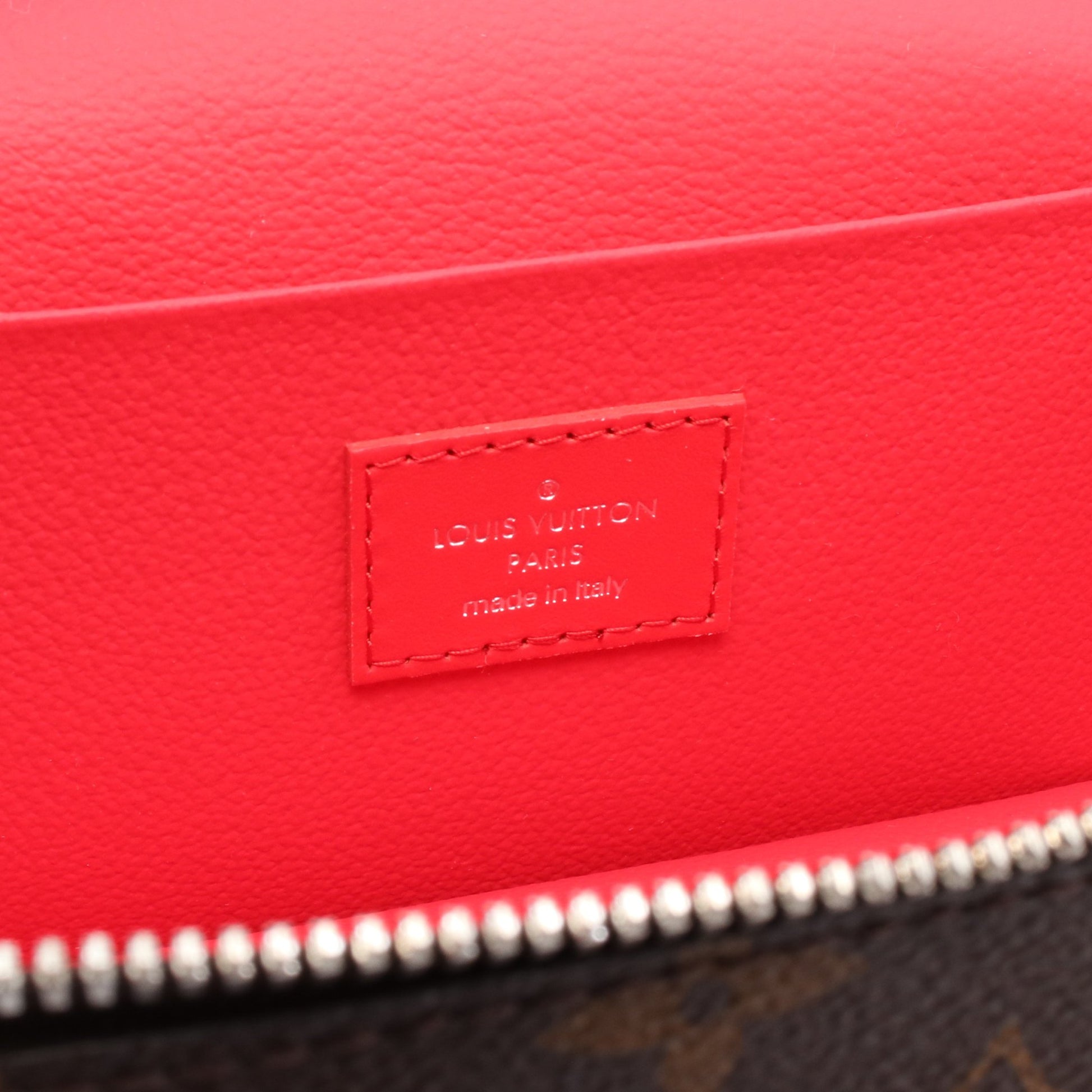ニース ミニ モノグラムマカサー ハンドバッグ バニティバッグ PVC レザー ブラウン レッド ルイヴィトン バッグ LOUIS VUITTON