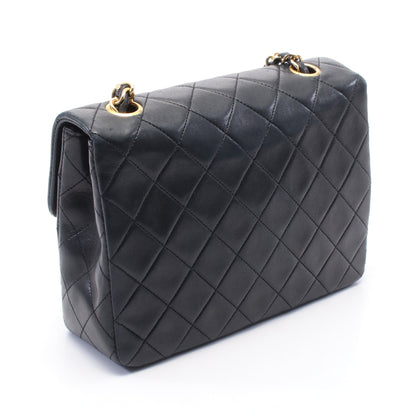 ミニマトラッセ20 チェーンショルダーバッグ ラムスキン ブラック ゴールド金具 シャネル バッグ CHANEL