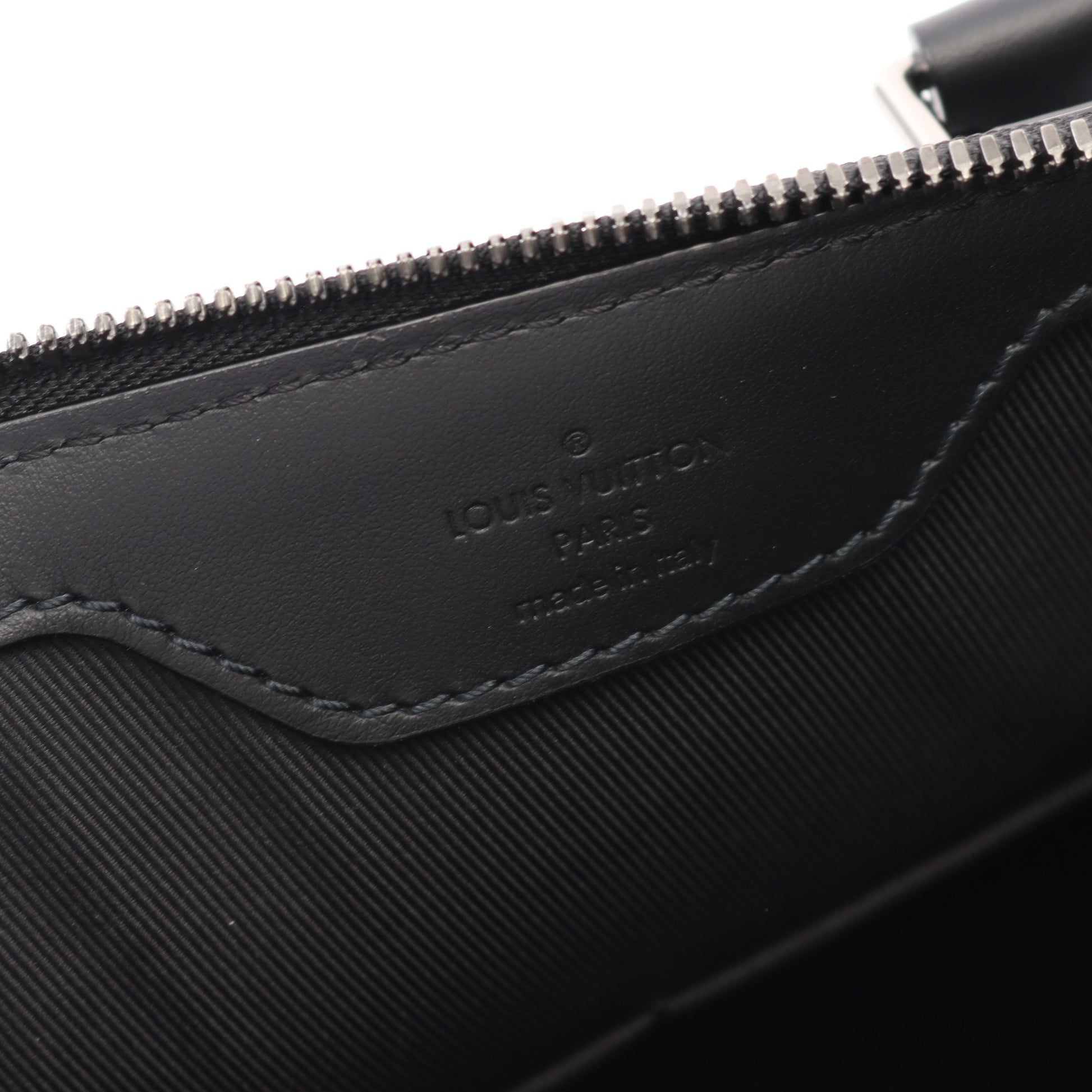 サックプラ クロス モノグラムエクリプス ハンドバッグ PVC レザー ブラック 2WAY ルイヴィトン バッグ LOUIS VUITTON