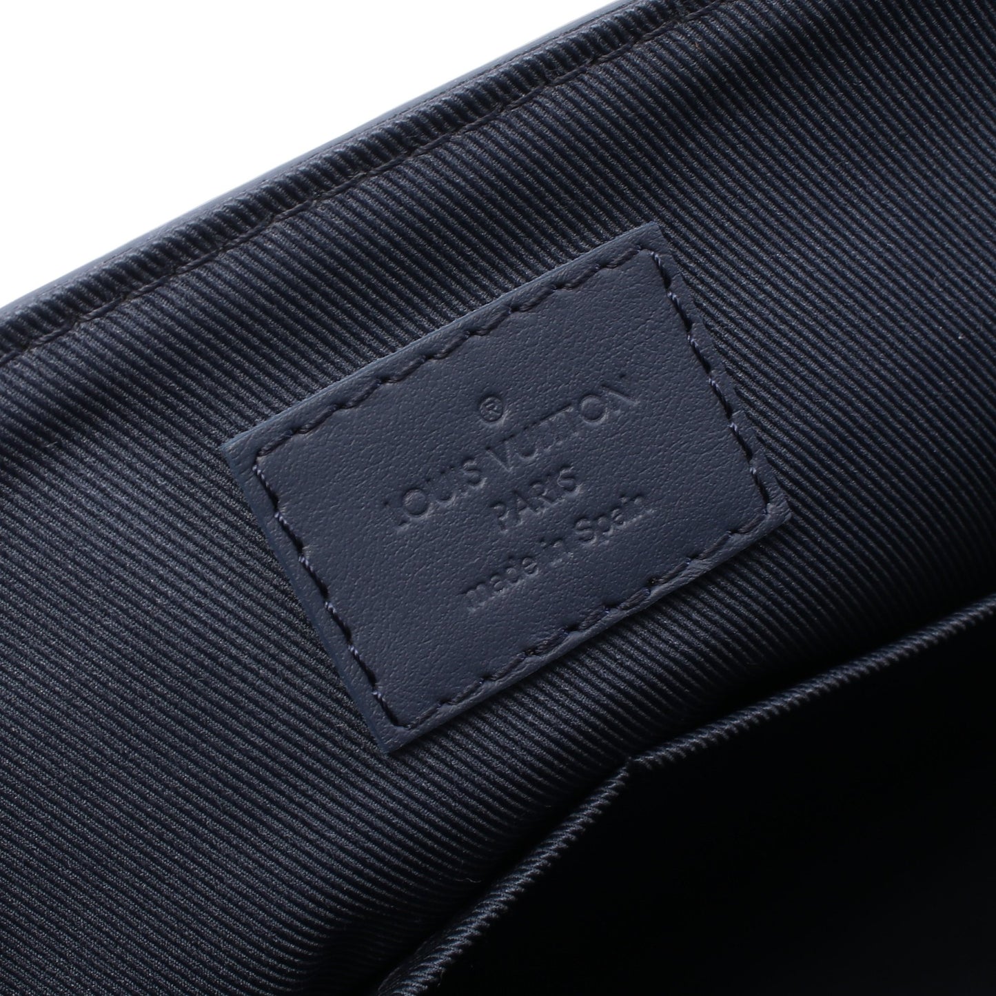 テイクオフ メッセンジャー LVアエログラム ショルダーバッグ レザー ネイビー ルイヴィトン バッグ LOUIS VUITTON