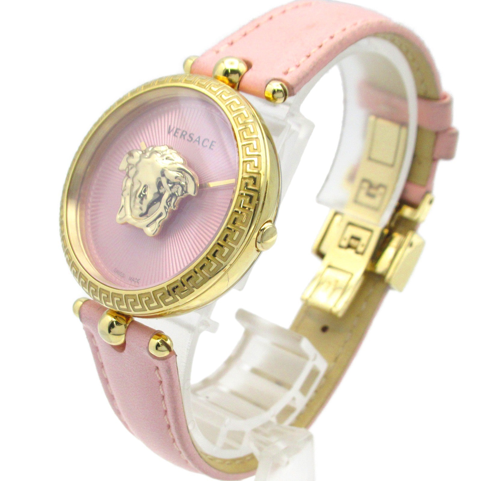 ヴェルサーチ VERSACE 腕時計 メドゥーサ ポップ ピンク シリコン