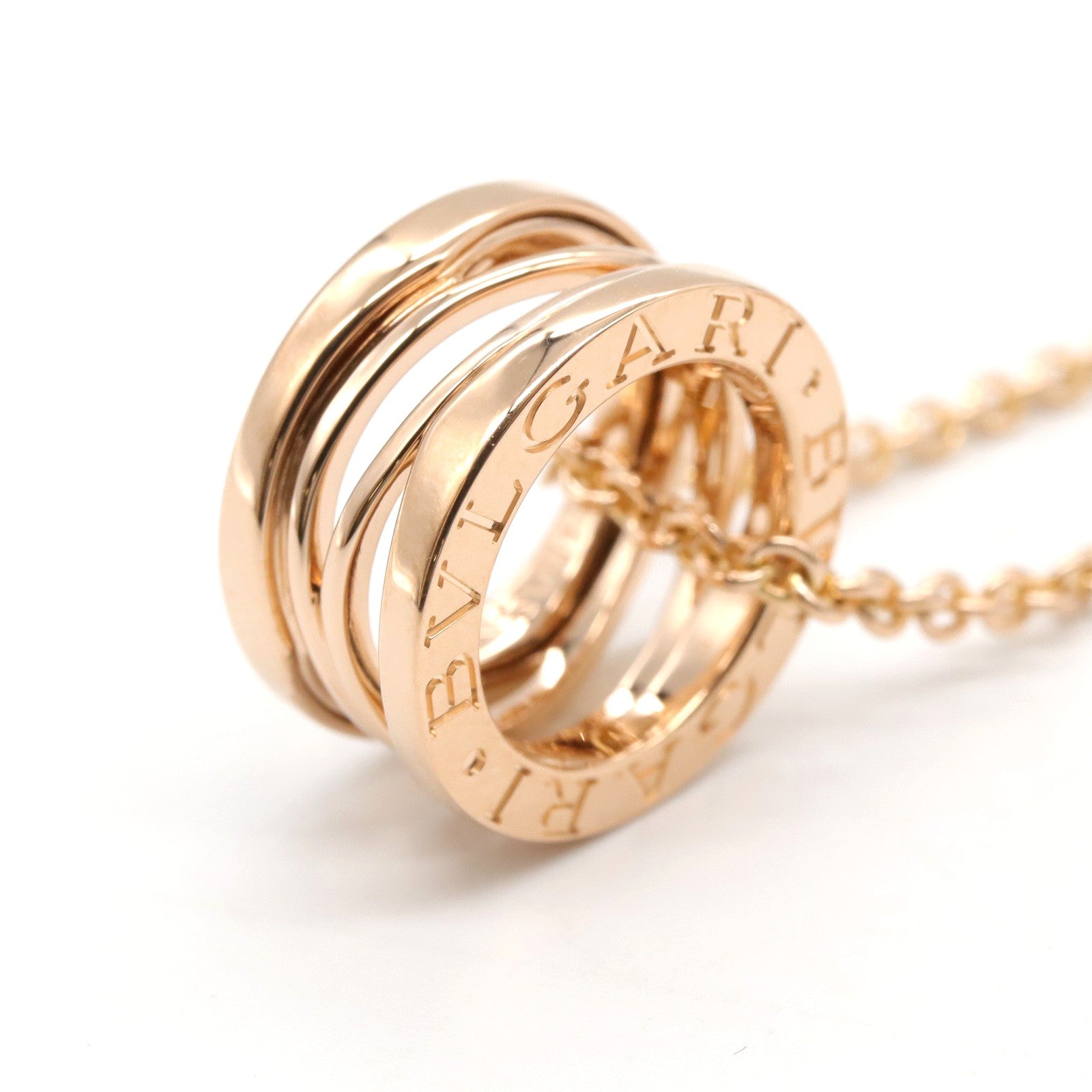 B-zero1 ビーゼロワン ネックレス ネックレス K18PG（ピンクゴールド） ゴールド ブルガリ アクセサリー BVLGARI