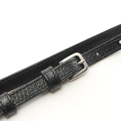 ホースビット1955 ジャンボGG ショルダーバッグ キャンバス レザー ブラック グッチ バッグ GUCCI