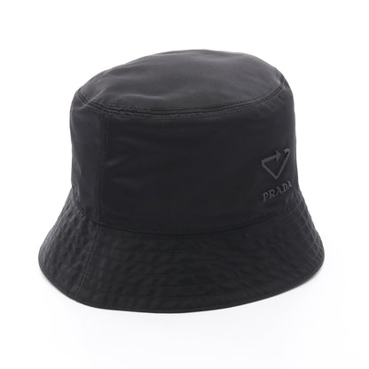 Re-Nylon バケット ハット ナイロン コットン ブラック プラダ 財布・小物 PRADA
