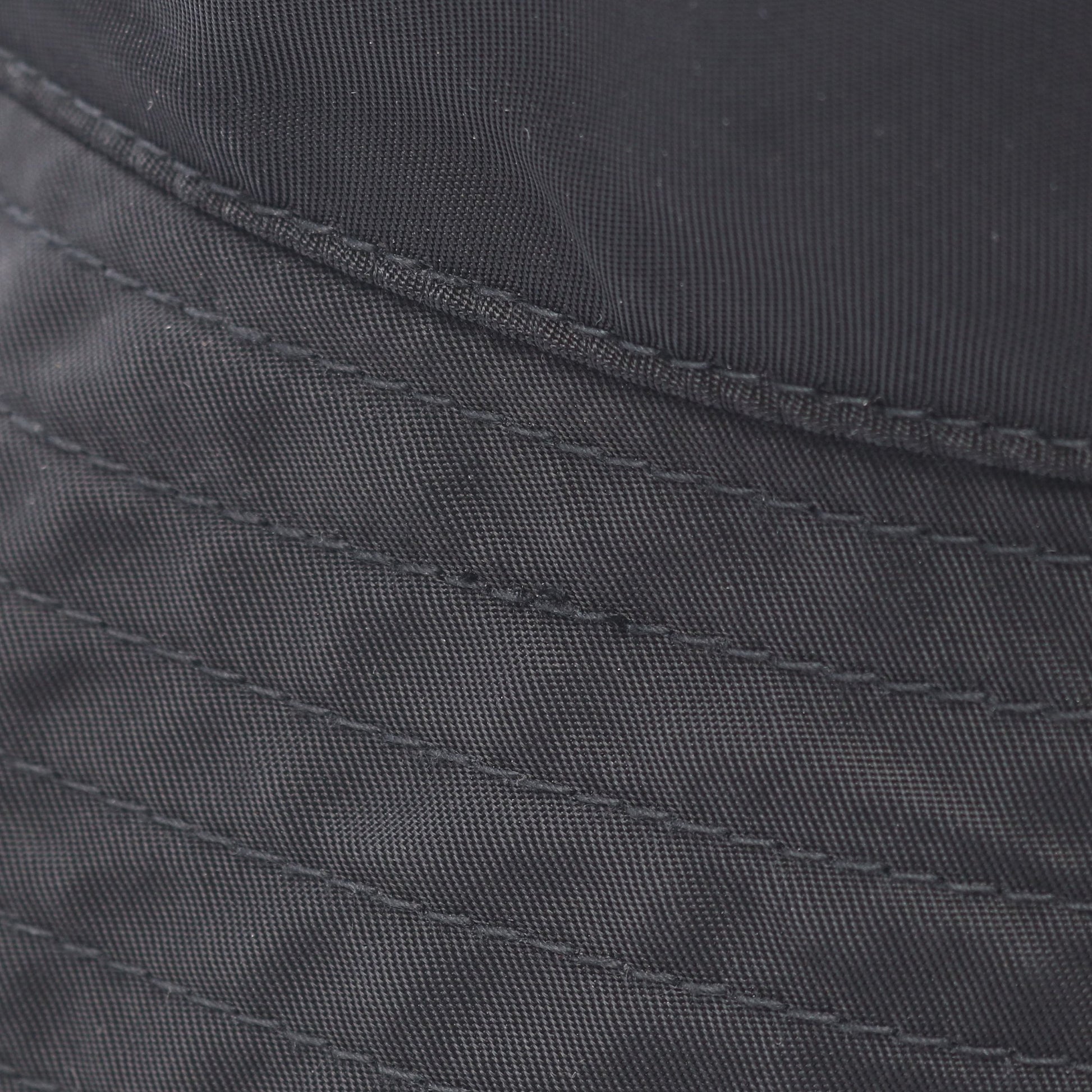 Re-Nylon バケット ハット ナイロン コットン ブラック プラダ 財布・小物 PRADA