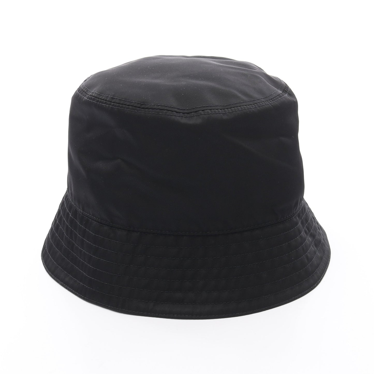 Re-Nylon バケット ハット ナイロン コットン ブラック プラダ 財布・小物 PRADA