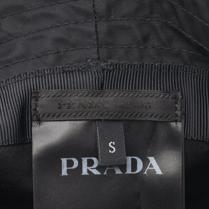 Re-Nylon バケット ハット ナイロン コットン ブラック プラダ 財布・小物 PRADA