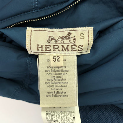 メンズ リバーシブル ブルゾ(ソルド) ブルゾン ブルー エルメス アウター HERMES