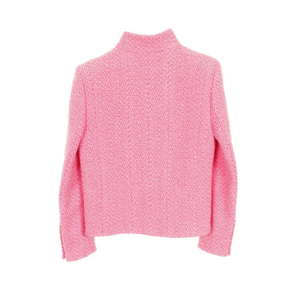 ココマークボタン ツイード ジャケット ウール ピンク シャネル アウター CHANEL