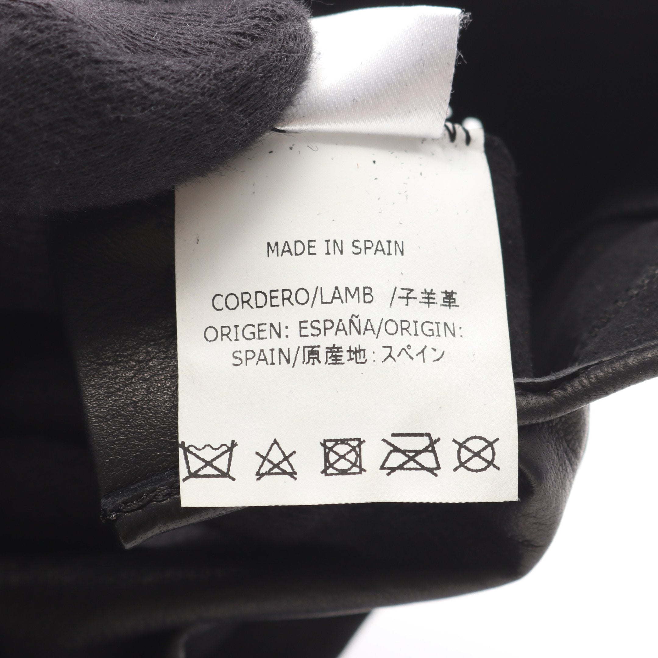 アナグラム 手袋 グローブ レザー ブラック ロエベ – RECLO