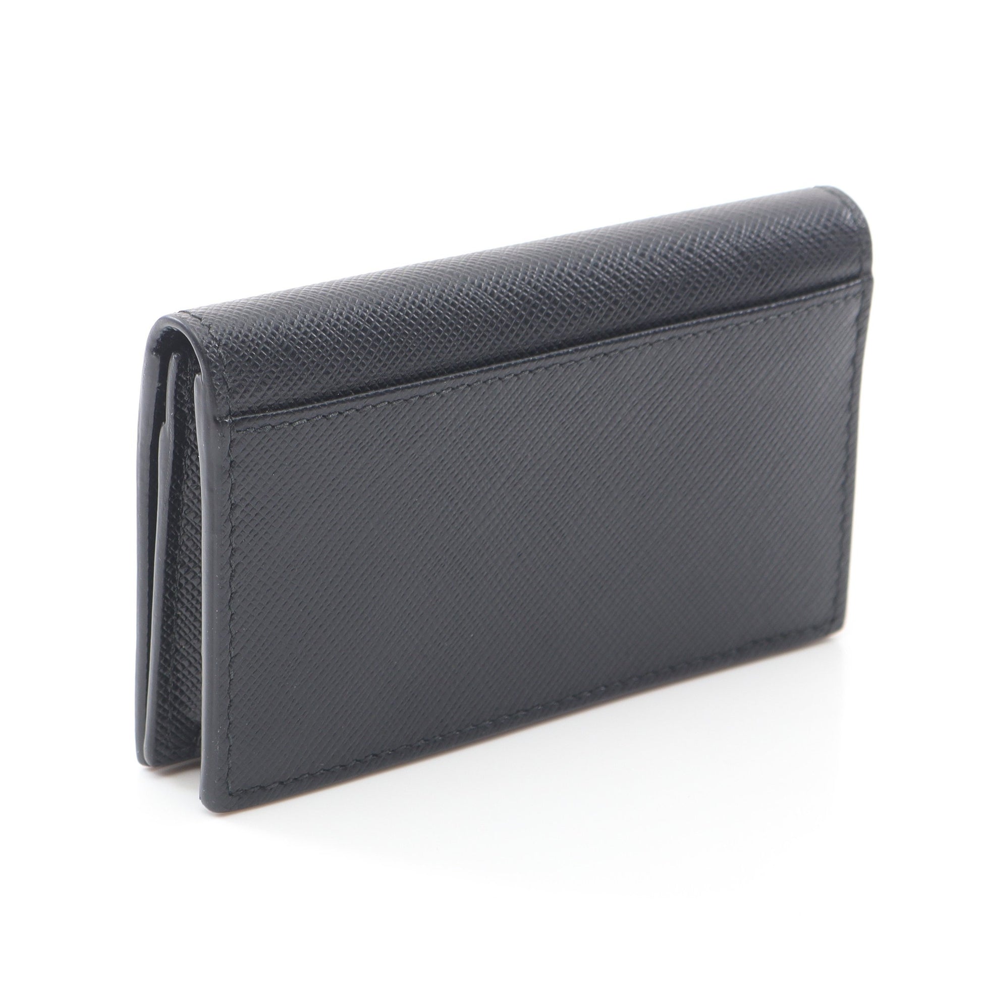 SAFFIANO METAL カードケース 名刺入れ サフィアーノレザー ブラック 