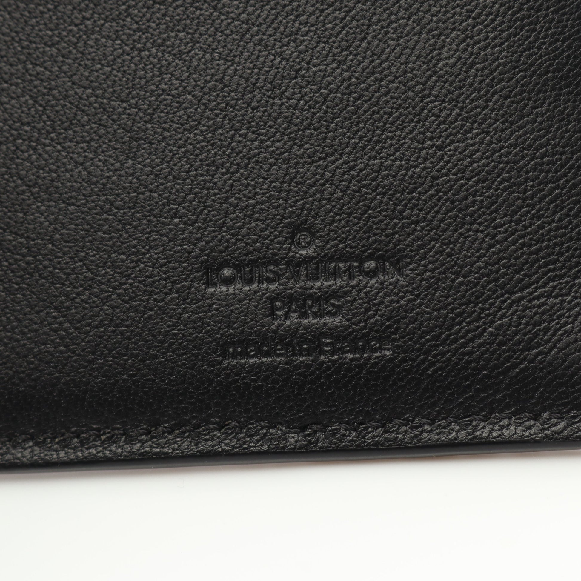 ポルトフォイユ ブラザ 二つ折り長財布 クロコダイルマット ブラック グレー ルイヴィトン 財布・小物 LOUIS VUITTON