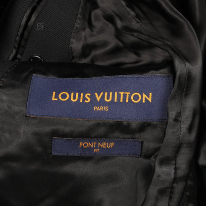 ポンヌフ モノグラム スーツ ウール ブラック ルイヴィトン スーツ LOUIS VUITTON