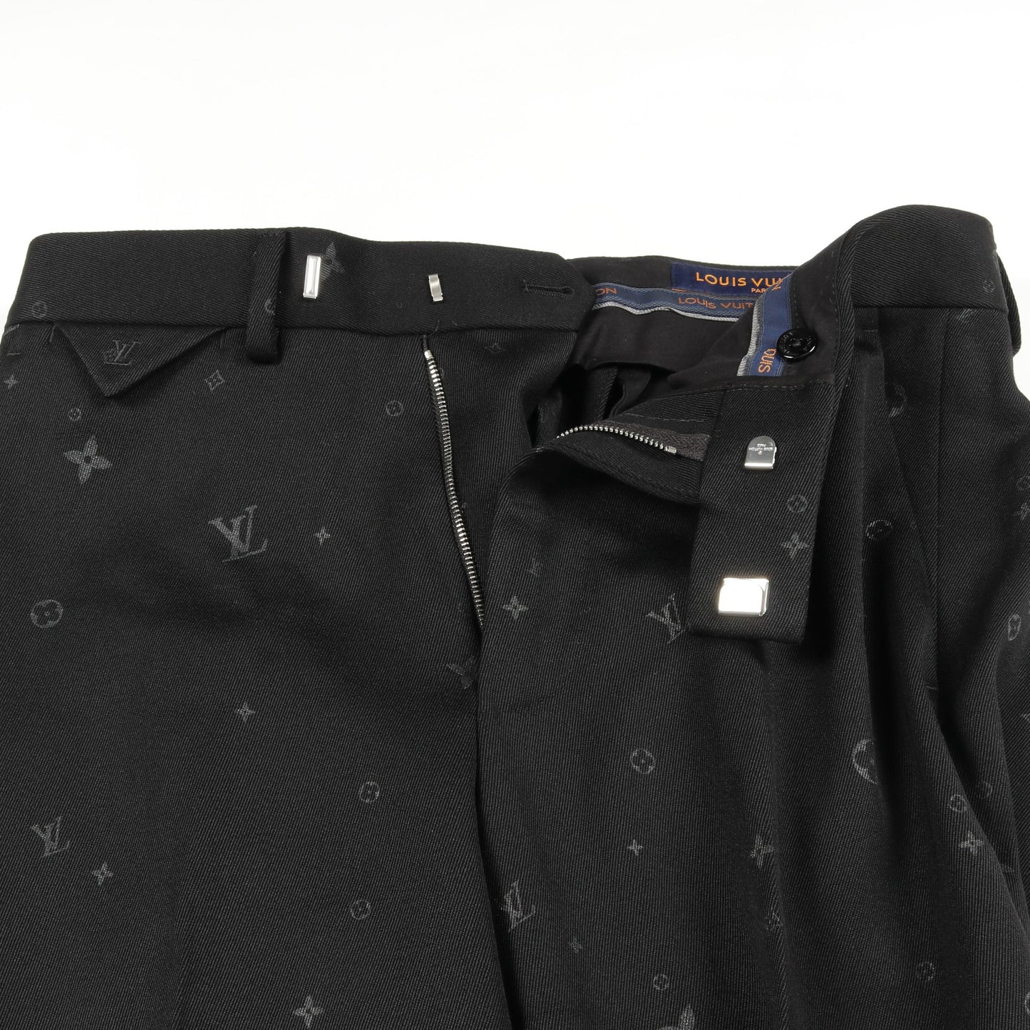 ポンヌフ モノグラム スーツ ウール ブラック ルイヴィトン スーツ LOUIS VUITTON