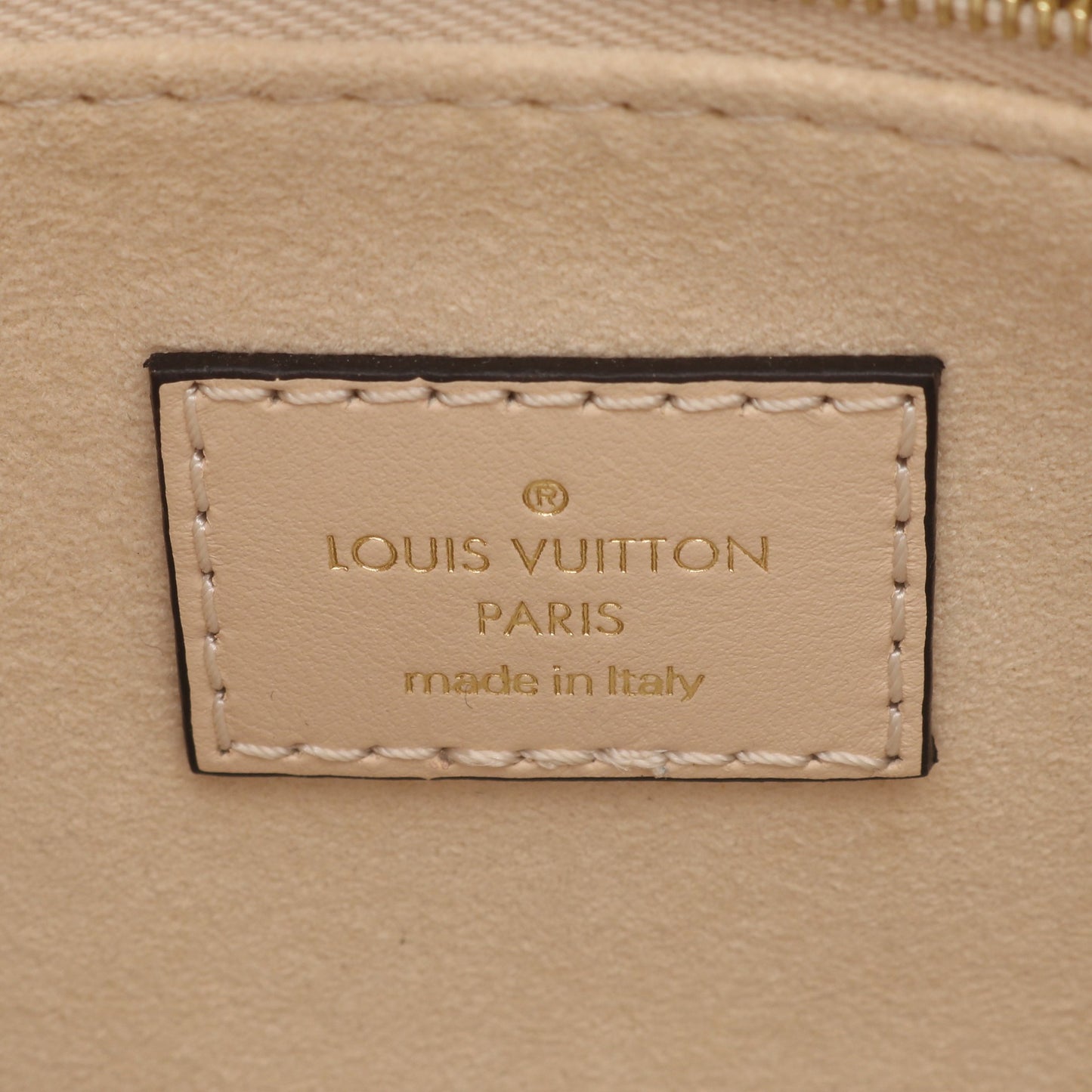 オンザゴーPM モノグラムアンプラント クレーム ハンドバッグ レザー アイボリー 2WAY ルイヴィトン バッグ LOUIS VUITTON