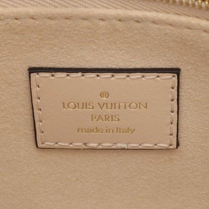 オンザゴーPM モノグラムアンプラント クレーム ハンドバッグ レザー アイボリー 2WAY ルイヴィトン バッグ LOUIS VUITTON
