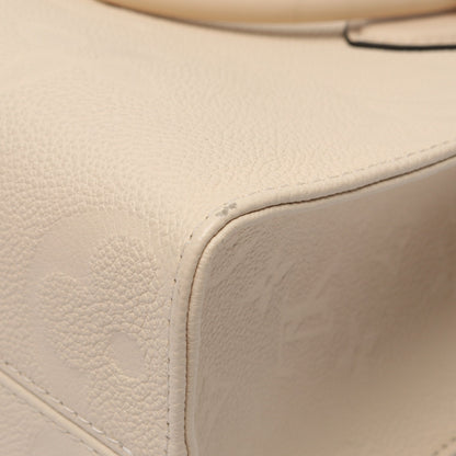 オンザゴーPM モノグラムアンプラント クレーム ハンドバッグ レザー アイボリー 2WAY ルイヴィトン バッグ LOUIS VUITTON