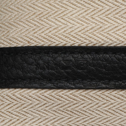 ガーデンパーティPM ブラック ハンドバッグ トートバッグ ネゴンダ ブラック シルバー金具 □P刻印 エルメス バッグ HERMES