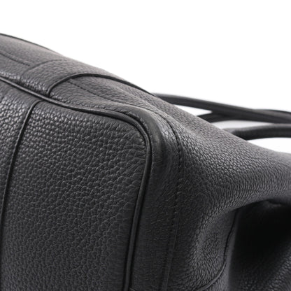 ガーデンパーティPM ブラック ハンドバッグ トートバッグ ネゴンダ ブラック シルバー金具 □P刻印 エルメス バッグ HERMES