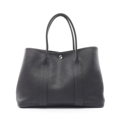 ガーデンパーティPM ブラック ハンドバッグ トートバッグ ネゴンダ ブラック シルバー金具 □P刻印 エルメス バッグ HERMES