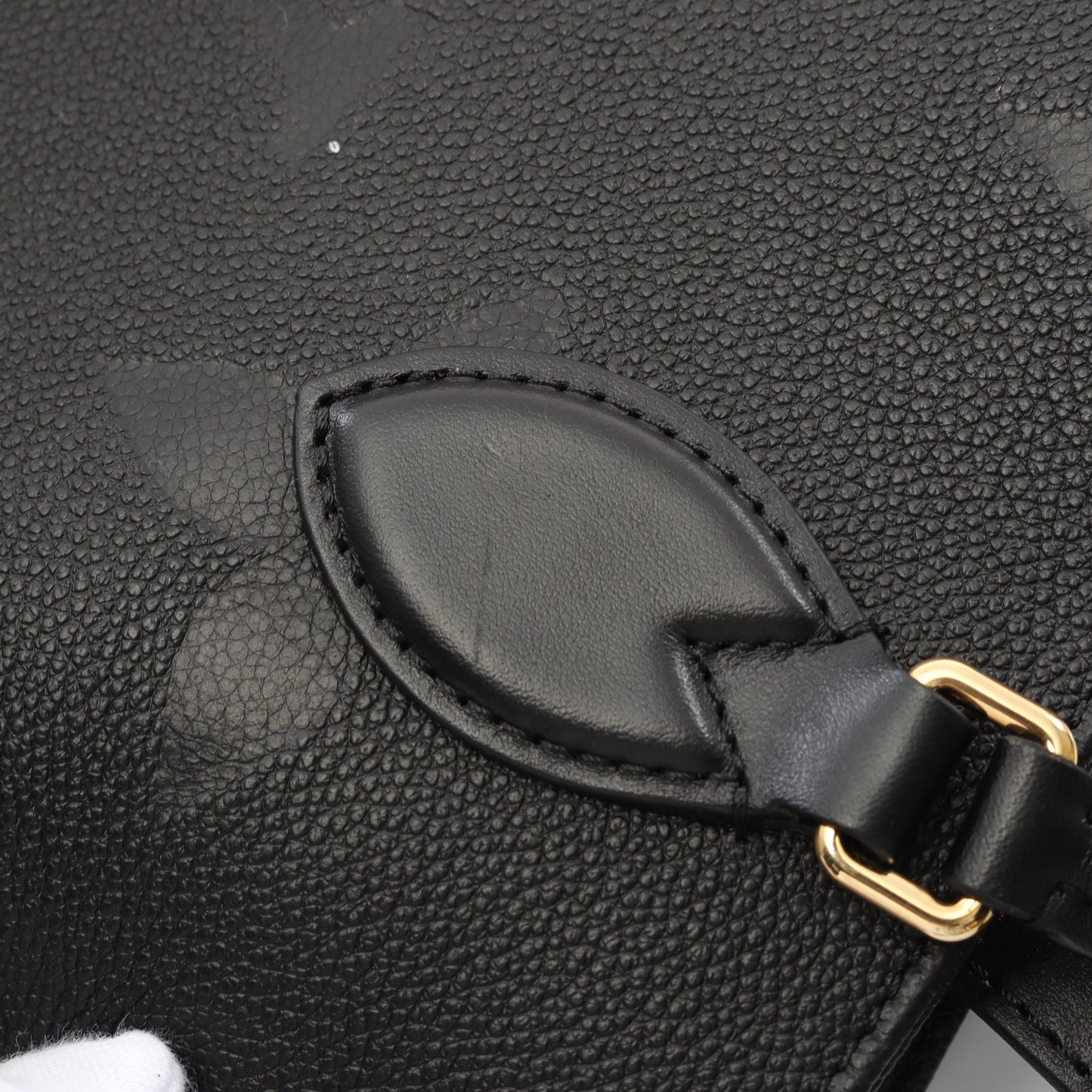 オンザゴーMM モノグラムアンプラント ノワール ショルダーバッグ トートバッグ レザー ブラック 2WAY ルイヴィトン バッグ LOUIS VUITTON