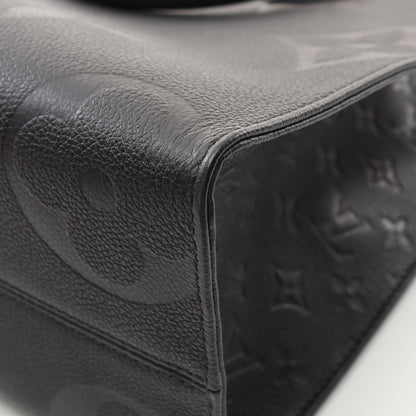 オンザゴーMM モノグラムアンプラント ノワール ショルダーバッグ トートバッグ レザー ブラック 2WAY ルイヴィトン バッグ LOUIS VUITTON