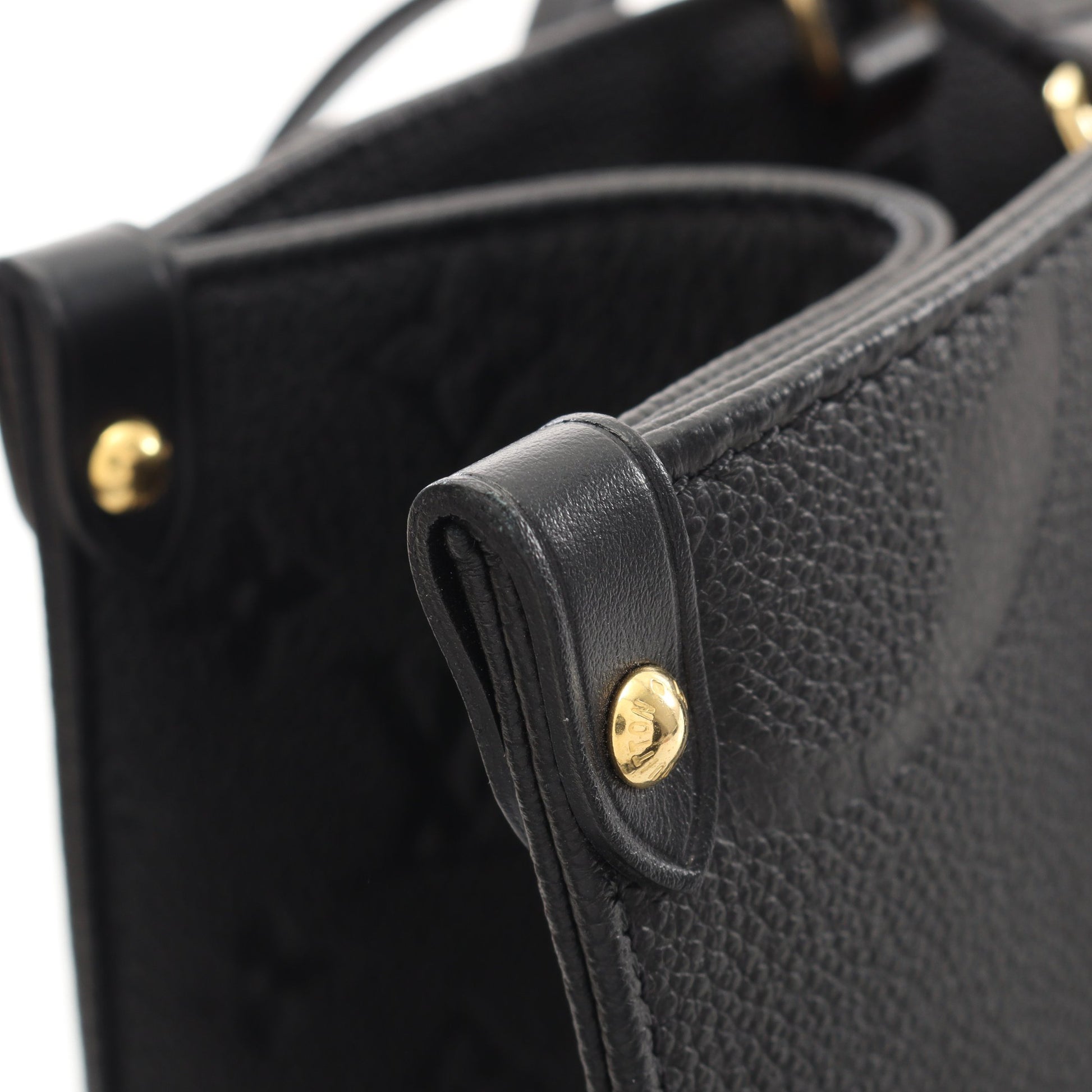 オンザゴーMM モノグラムアンプラント ノワール ショルダーバッグ トートバッグ レザー ブラック 2WAY ルイヴィトン バッグ LOUIS VUITTON